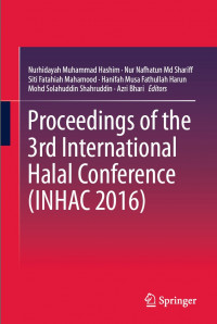 Image of Proceedings of the 3rd International Halal Conference (INHAC 2016)