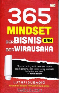 365 Mindset Berbisnis dan Berwirausaha