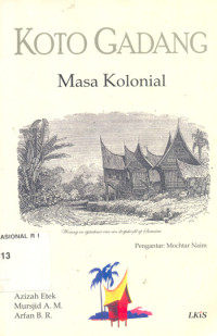 Koto Gadang Masa Kolonial