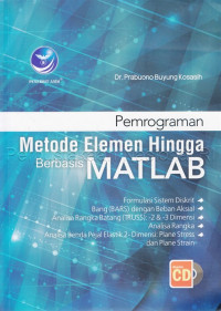 Pemrograman  metode elemen hingga berbasis Matlab