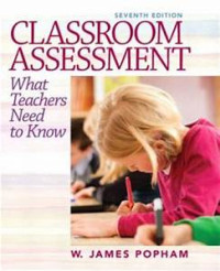 Image of Classroom assessments: What teachers need to know.