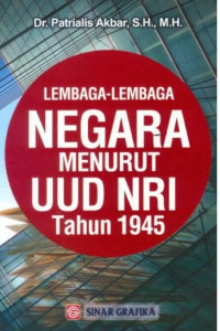 Lembaga Negara Menurut UUD 1945