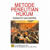 Image of Metode Penelitian Hukum Normatif dan Empiris