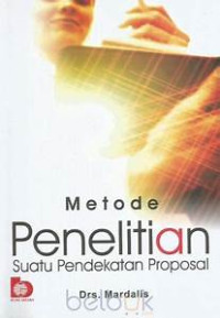Image of Metode Penelitian : Suatu Pendekatan Proposal