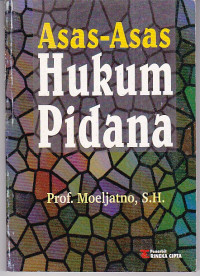 Asas-Asas Hukum Pidana