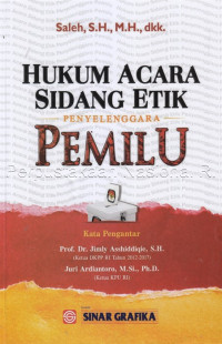 Hukum Acara Sidang Etik Penyelenggara Pemilu