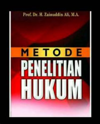 Metode penelitian hukum