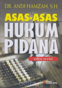 Asas-Asas Hukum Pidana