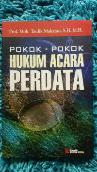 Pokok-pokok Hukum Acara Perdata