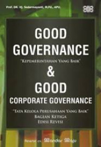 Good Governance & Good Corporate Governance